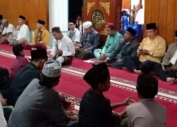 Ketua dan Anggota DPRD Natuna Ikuti Safari Ramadhan di Desa Binjai