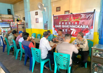 Jumat Curhat dan Barokah, Kapolsek Balai Karimun: Tingkatkan Kebersamaan dengan Masyarakat
