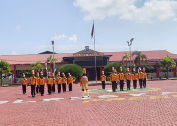 Lomba PBB Hari Bhayangkara ke-77, Satlantas Polres Karimun Kirim 3 Peserta