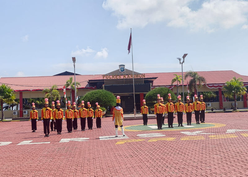 Lomba PBB Hari Bhayangkara ke-77, Satlantas Polres Karimun Kirim 3 Peserta