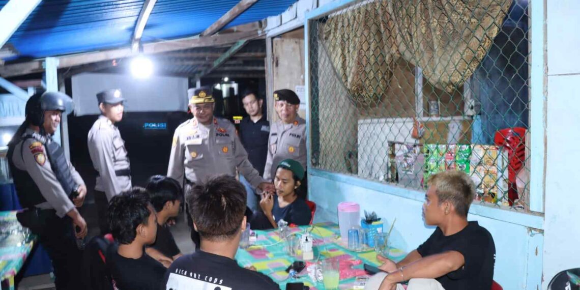Patroli Cipkon, Polres Karimun Amankan 4 Motor Disinyalir untuk Tonton Balap Liar