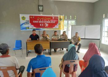 Polsek Moro Gelar Jumat Curhat Presisi di Desa Pulau Moro