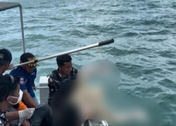 Jasad Korban Pompong Tenggelam Ditemukan Lanal DBS dan Tim SAR Gabungan