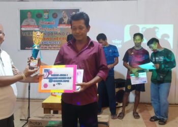 Capai Puncak, Penutupan Turnamen Domino DPD Gamawa Kepri Meriah