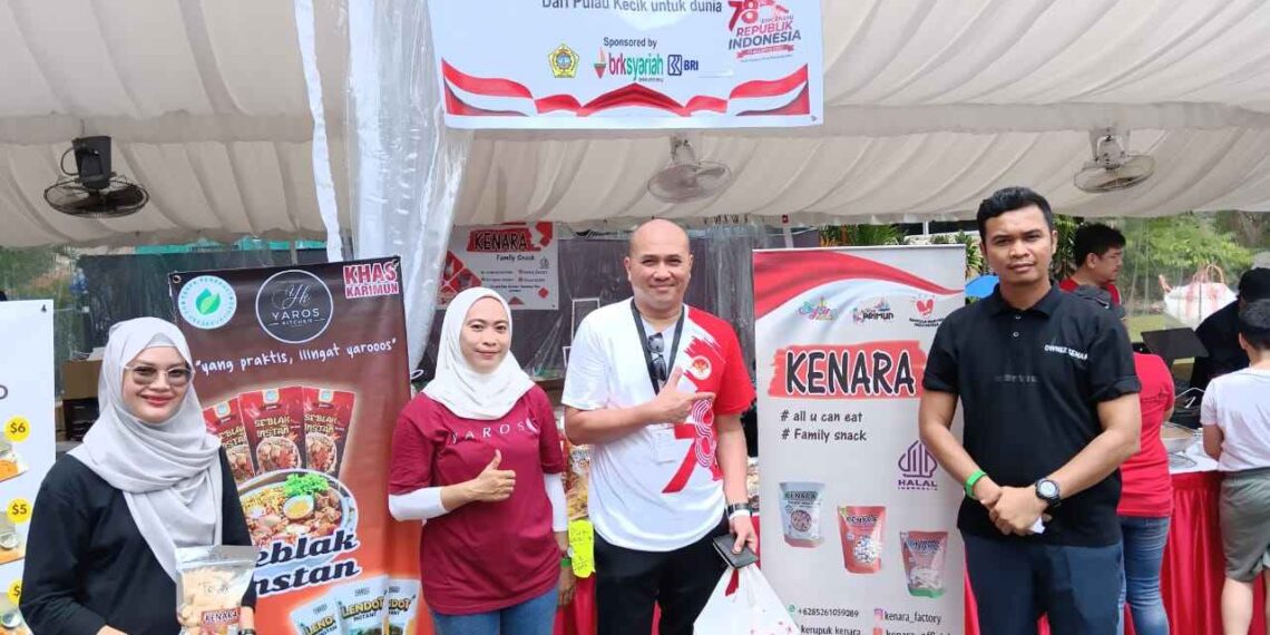 Produk UKM Karimun Laris Manis di Pasar Singapura