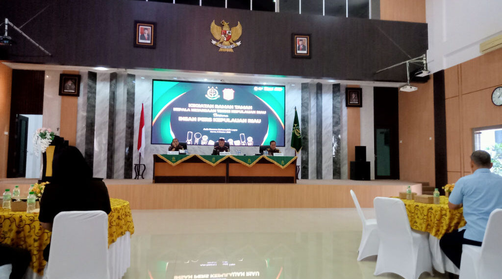 Kajati Kepri Papar Kinerja Jajaran, Salah Satunya Kejaksaan Menjaga Desa