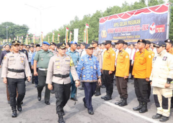 Polres Karimun Apel Gelar Pasukan Operasi Mantap Brata Seligi 2023-2024