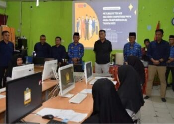 Bupati Natuna Wan Siswandi Tinjau Seleksi P3K Tahun 2023