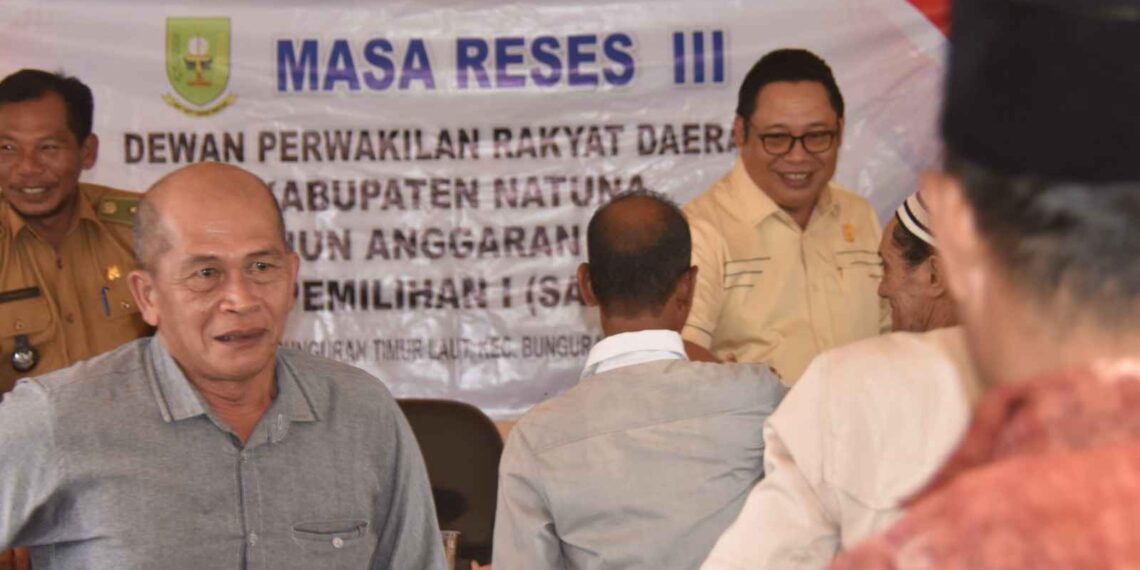 Ketua DPRD Natuna Reses III di Desa Batu Gajah