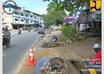 10 Hari Berselang, Padat Karya Bersihkan Sampah dari Saluran Drainase Perlihatkan Hasil