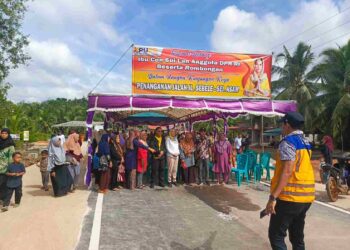 Anggota DPR RI Cen Sui Lan Kunker ke Desa Sungai Asam Karimun, Tampung Aspirasi Warga