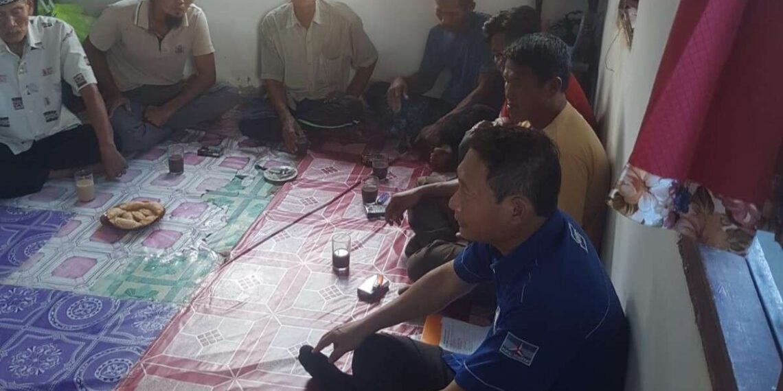 Pertemuan Dengan Kader Demokrat Senayang, Calon DPRD Lingga Sui Hiok: Jangan Tertipu Politik Uang