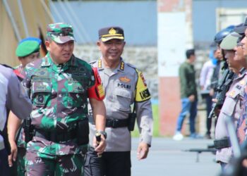 Polresta Tanjungpinang Gelar Apel Kesiapan Pengamanan Kunker Wapres RI 2 di Tanjungpinang