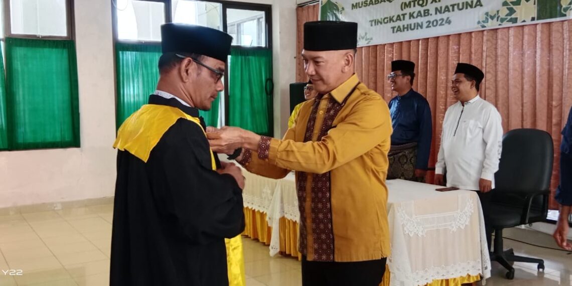 Dewan Hakim MTQ IX Tingkat Kabupaten Natuna Dilantik