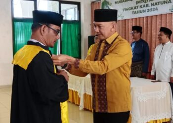 Dewan Hakim MTQ IX Tingkat Kabupaten Natuna Dilantik