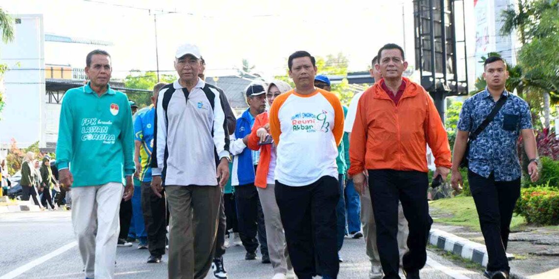 Gubernur Ansar Buka Jalan Santai Ilunisda Tanjungpinang, Dalam Rangka Reuni Akbar