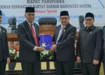Paripurna DPRD Natuna Tentang Ranperda Pemekaran Kecamatan Sungai Ulu dan Kecamatan Barat Daya