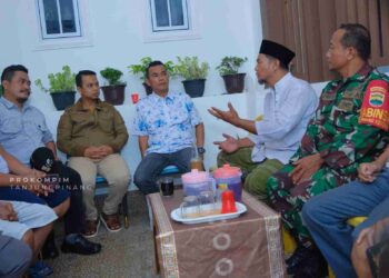 Penuhi Jemputan, Pj. Wali Kota Andri Diskusi Bersama Warga Kenangan Jaya