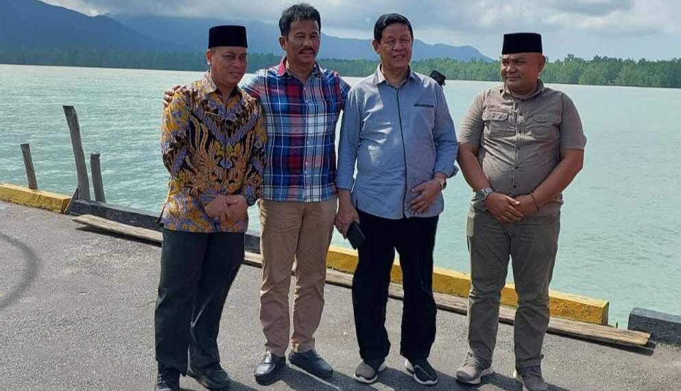 Silaturahmi Bakal Calon Gubernur Kepri H. M Rudi di Lingga Disambut Meriah Masyarakat