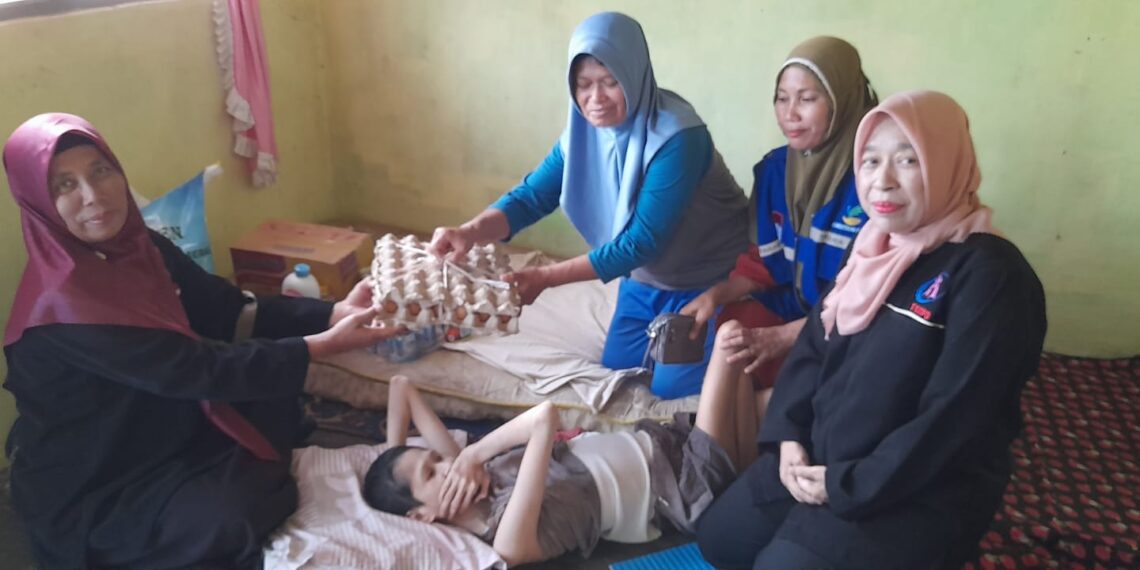FKKPD Salurkan Bantuan pada 30 Anak dan Dewasa Penyandang Disabilitas Berat se-Kabupaten Bintan
