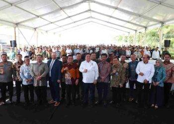 Bersama Menko Perekonomian RI, Kepala BP Batam HMR Hadiri Grand Launching Ceremony PSN Galang