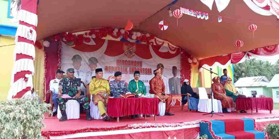 Personel Koramil 05/Midai Lakukan Pengamanan Karnaval di Midai