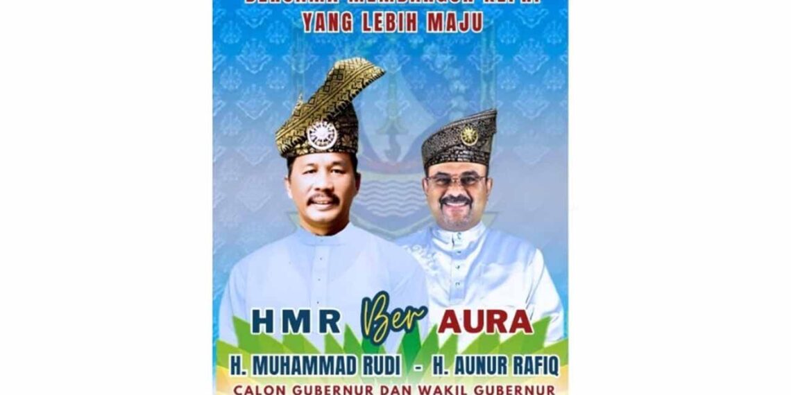 Deklarasi Majunya Paslon HMR-AuRa di Tanjungpinang Disambut Antusiasme Pendukung