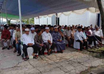 Ribuan Warga Karimun Tumpah Ruah, Hadiri Doa Selamat Pelepasan Bupati Daftar Pilkada ke KPU Kepri