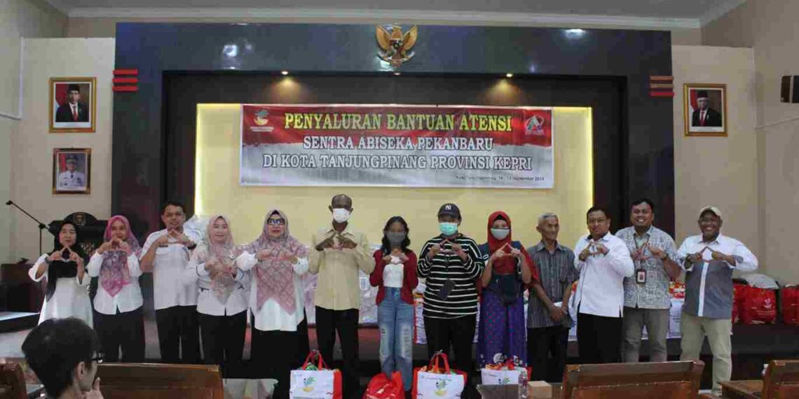 Dinsos Tanjungpinang Salurkan Bantuan Atensi untuk 125 PPKS