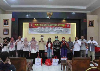 Dinsos Tanjungpinang Salurkan Bantuan Atensi untuk 125 PPKS