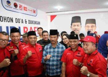 Resmikan Markas di Batam, Tim Pemenangan HMR-AuRa Sebut Bakal All-Out Demi Raup Suara Terbanyak