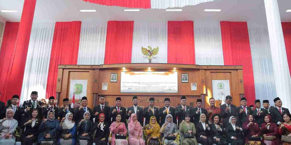 Anggota DPRD Tanjungpinang Dilantik, Pj Wako Andri Beri Ucapan Selamat