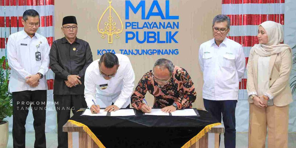 Pemko Tanjungpinang Teken Kerja Sama Kepelabuhan Dengan PT Pelindo