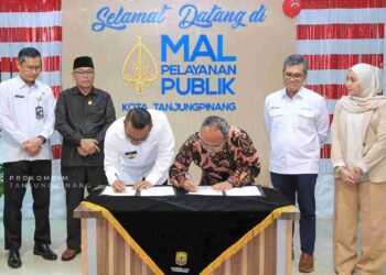 Pemko Tanjungpinang Teken Kerja Sama Kepelabuhan Dengan PT Pelindo