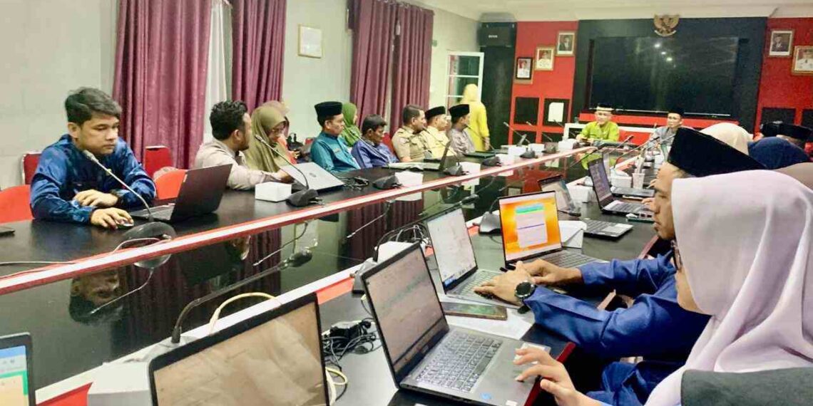 Pemko Tanjungpinang Gelar Rapat Penyusunan Database e-BMD
