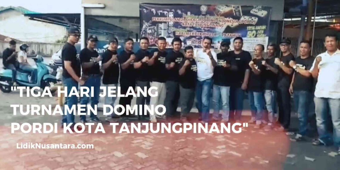 Daeng Imran: Tingginya Animo Masyarakat Tentang Turnamen Domino PORDI Tanjungpinang