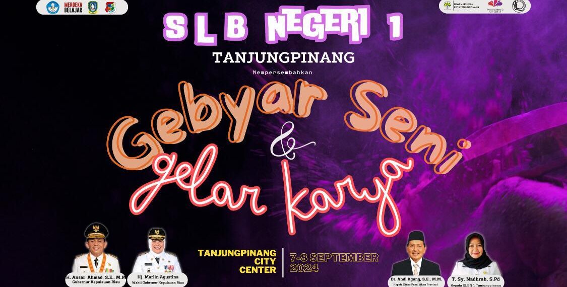 Gebyar Seni dan Gelar Karya SLB Negeri 1 Tanjungpinang di TCC
