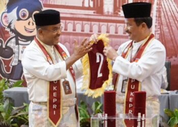 KPU Kepri Tetapkan Nomor Urut Paslon Gubernur-Wakil Gubernur: Ansar-Nyanyang 1 dan Rudi-Rafiq 2