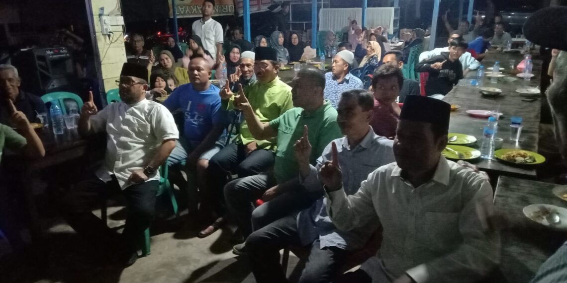 Calon Wabup Karimun Rocky Beberkan Program Unggulan IsRock Saat Silaturahmi di Kampung Baru