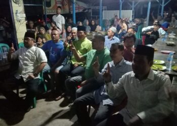 Calon Wabup Karimun Rocky Beberkan Program Unggulan IsRock Saat Silaturahmi di Kampung Baru