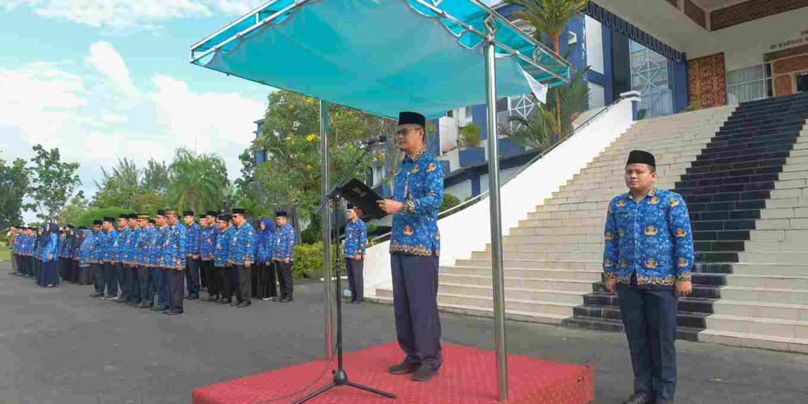 Sekdako Tanjungpinang Zulhidayat Pimpin Upacara Hari Kesaktian Pancasila 2024