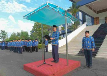 Sekdako Tanjungpinang Zulhidayat Pimpin Upacara Hari Kesaktian Pancasila 2024