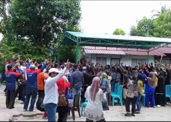 Dimeriahkan Orgen Tunggal, Kampanye HMR BerAura di Lubuk Semut Penuh Semangat