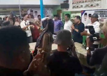 Yel-yel Pemenangan Paslon Rudi-Rafiq Bergema di Ibukota Provinsi Kepri