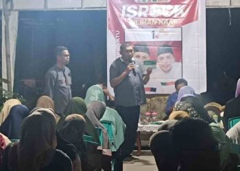 Kampanye di Paya Rengas, Paslon IsRock Tekankan Pentingnya Mendatangkan Investor ke Karimun