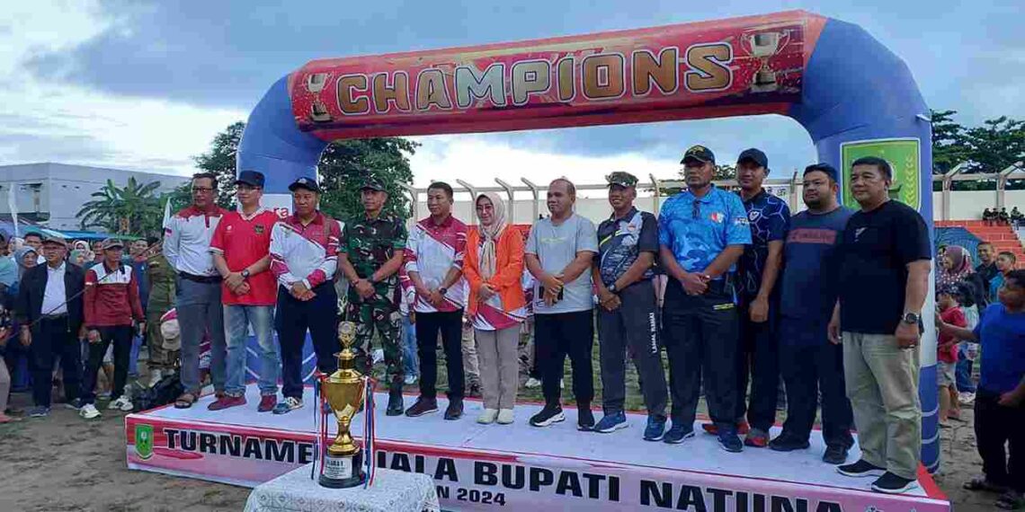 Ketua DPRD Natuna Hadiri Final Piala Bupati Cup 2024