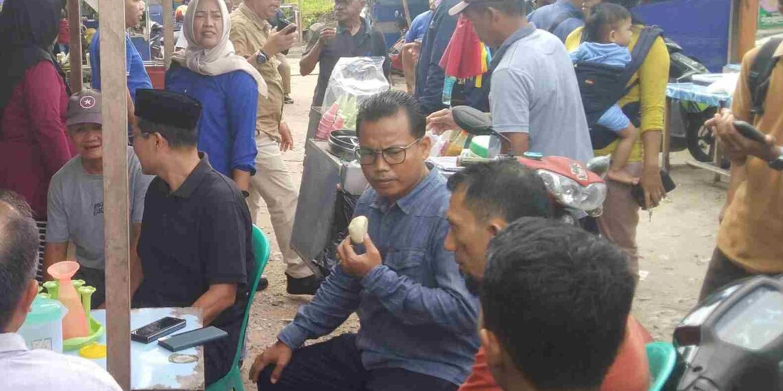 Anggota DPRD Natuna Suparman Tinjau Pasar Baru Ranai