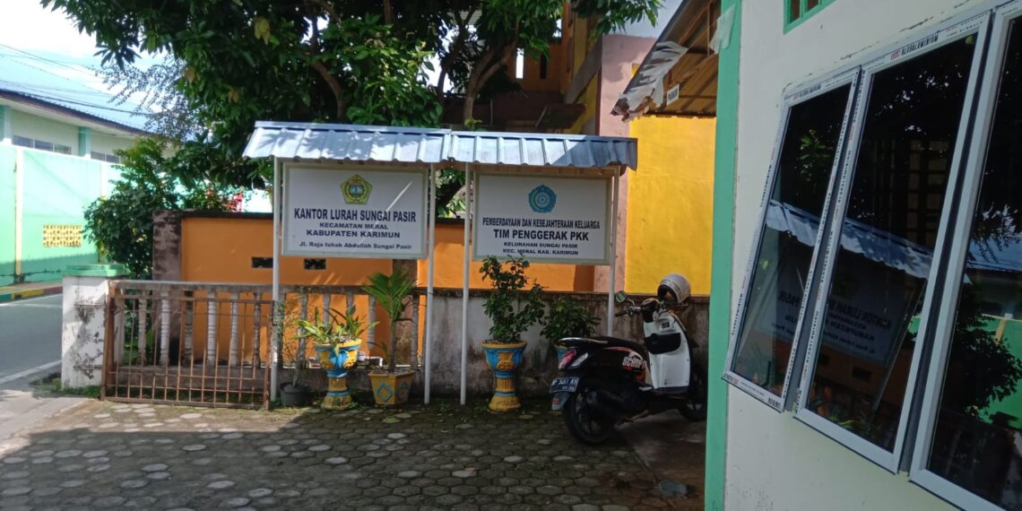 Kantor Kelurahan Sungai Pasir Beri Pelayanan Prima Bagi Warganya