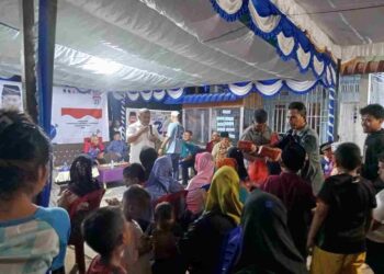 Kampanye Paslon HMR BerAura di Paya Manggis Seru dan Ramai