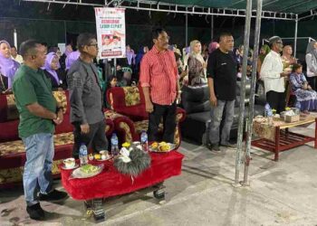 Ratusan Warga Desa Pongkar Membeludak Hadiri Kampaye Paslon IsRock